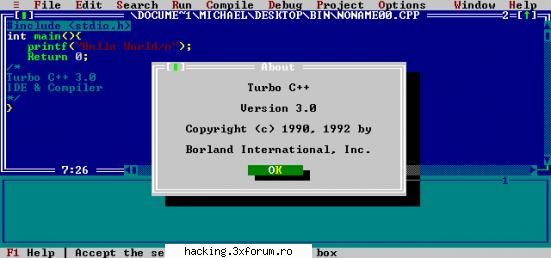 c++ turbo c++  3turbo c++ borland c++ compiler with integrated ide, famous for its ultra-high User