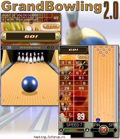 uiq 2.x the game similar bowling, one the most popular and classical game similar bowling, one the
