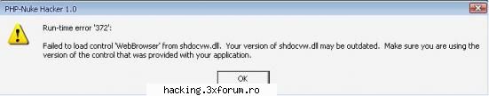 php-nuke hacker all versions [v1.0, v2.0, v3.0b1] history mie imi urmatoarea eroare mai jos cand