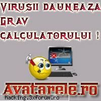 cautam un tutorial despre un virus si am dat de voi  :nod: . de unde ati auzit de acest forum?