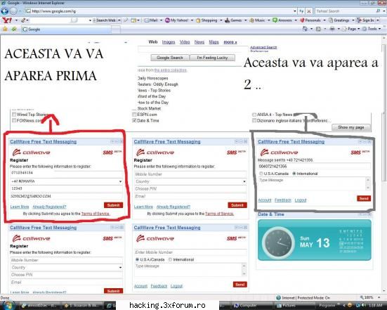 care vrea trimita sms-uri gratis imi cer scuze mai postat ...dar functia modificati are doar