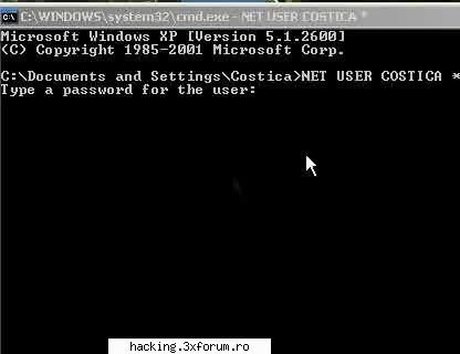 password acum aflat cum intra windows fara pui acea parola ....potzi cmd ->scrii " net user
