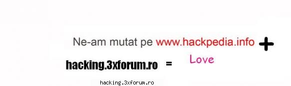 eu m-am gandit sa raman fantoma pe forumu asta... atentie! se muta forumul!