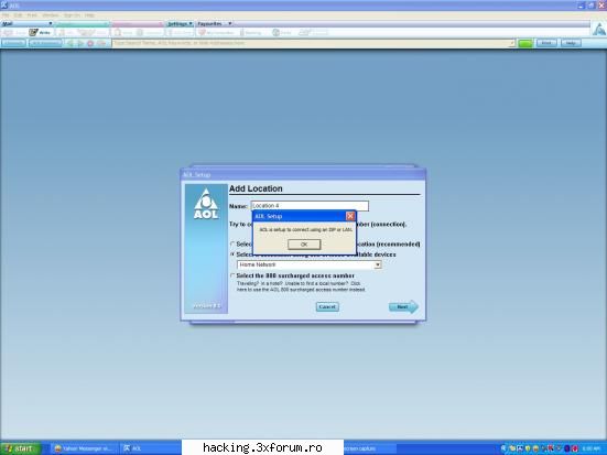 Aol X( - merge dar o problema uite asta ce are? mai bine - S.O.S.