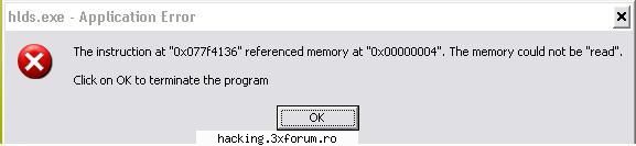 Aplication error - offtopic deschid compul apare asta dar - S.O.S.