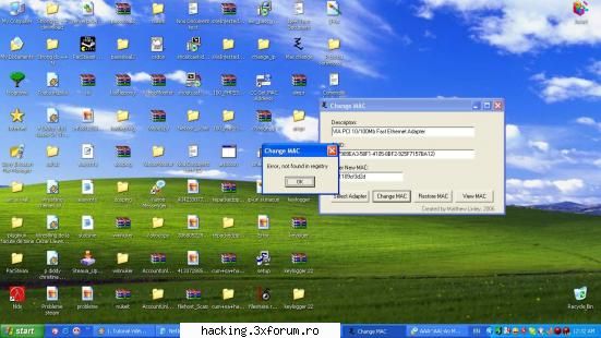 Help me - Am facut ca in tutorialul video al lui Xtr3M. imi - Hacking-ul nostru cel de toate zilele