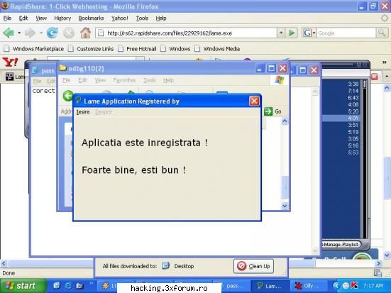 Lame Application - am revenit si eu pe aici :D vad ca se fac si - War Games!