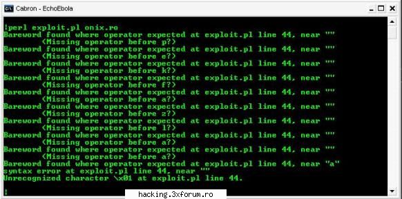 Perl - asta este exploit`u - S.O.S.