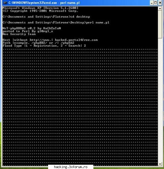 Perl Tutorial - deci asa trebuie sa apara? - Exploituri si POCs