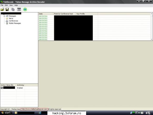 Program pentru decodat mesaje yahoo messenger - am uitat sa pun eine imagine Pe viitor foloseste - Non-warez