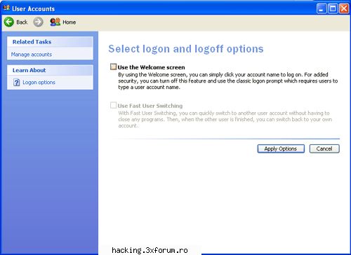 Securizarea staţiilor Ã®n lipsa unei structuri de Active Directory - Pe această pagină - n00bs