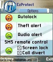 Symbian Series 60 - EzProtect v1.00 Offers extra protection to ur S60 - Mobile Phones