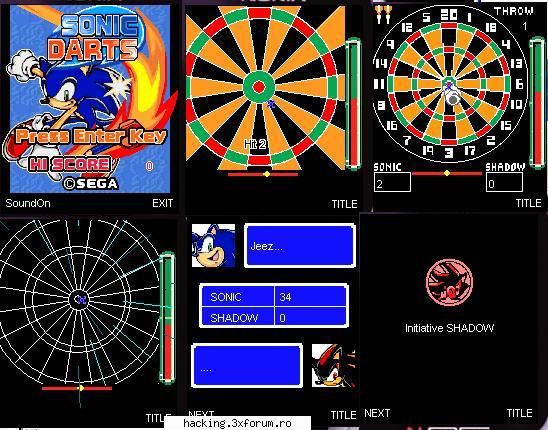 Symbian Series 60 - Sonic Darts SEGA Description: The Darts game has - Mobile Phones