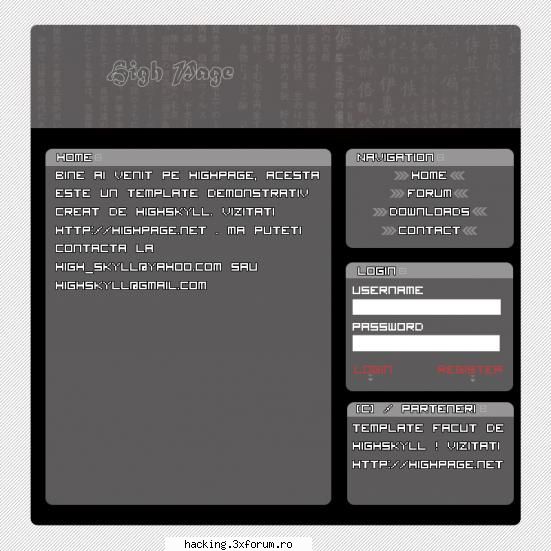 [TuT ViDeO]Facut de HighSkyll - cum sa faci asta - Web-DesiGn Stuff