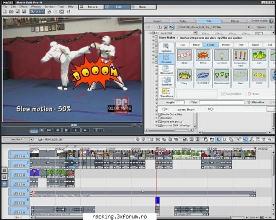 tocmai am postat eu acum 2 zile magix movie edit pro 12 pe un site de warez. multi credeau ca am