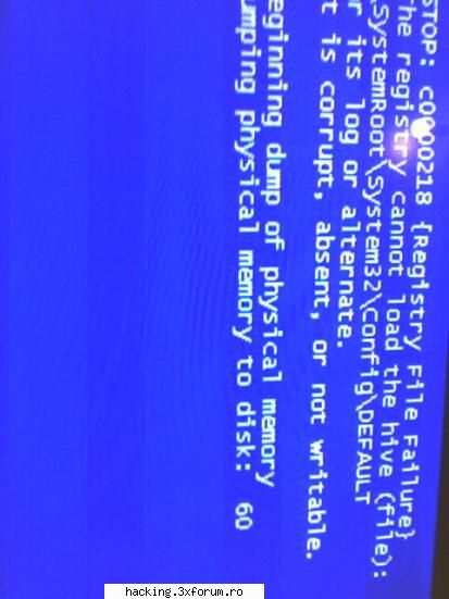 Va Rog ajutati`ma "windows starting error" - va rog eu Mult ajutati`ma! s`a apucat fratemiu sa - S.O.S.
