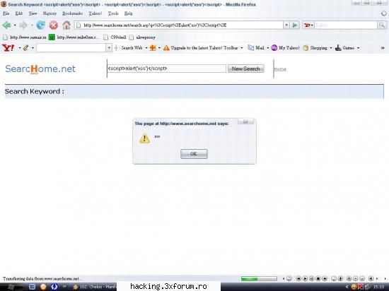 XSS-uri gasite de voi - st3l1stu - Hacked