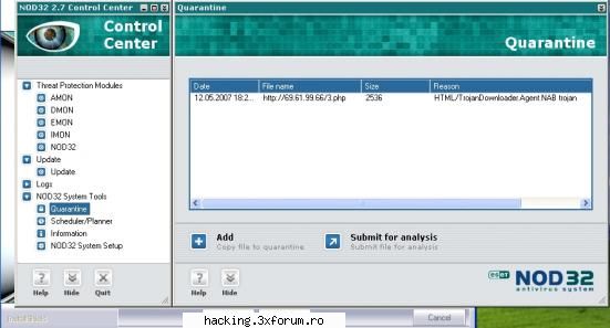 am un virus - am vrut sa iau un program de luat ip yahoo si am - Virus/Trojan