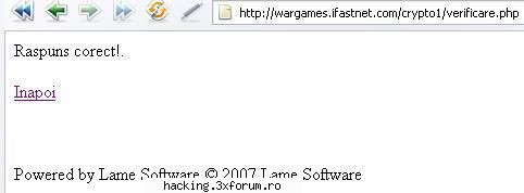 destul de simplu :-) crypto1