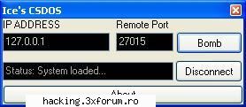 cs - wa este numai bomb si disconnect!si nu merge de - HaCkinG Request
