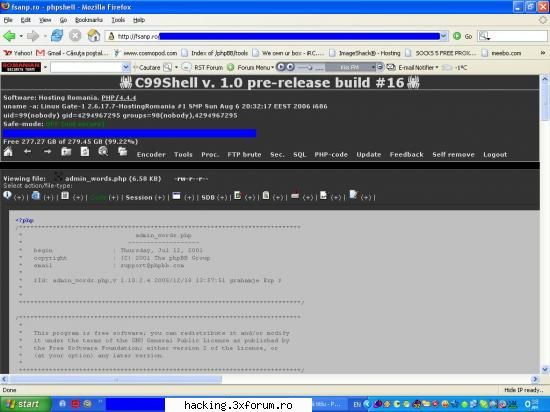 fsanp.ro - Federatia Sindicatelor din Administratia - Hacked