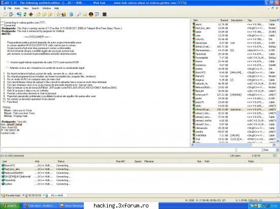 hub nebun - host,se tot conecteaza de vreo luna - S.O.S.