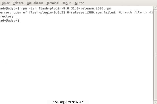 linux? - nu jtiu ce inseamna RTFM dar cred k nu e ceva - S.O.S.