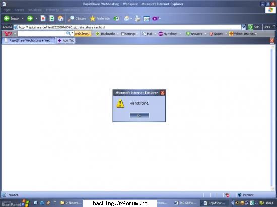 mai multi giga la share pe strong - nu merge sa downloadez de pe linkul din acel - HaCkinG Request