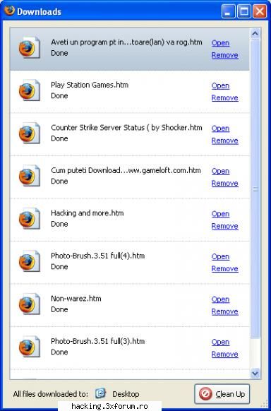 mozila e cam dus - cateodata cand dau click pe un topic imi apara - Reclamatii
