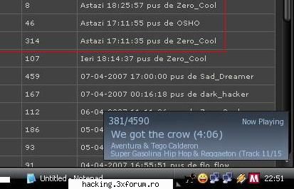 vreau si eu chestia asta la winamp - vreau si eu programu asta sau ce o fi ... iti - HaCkinG Request